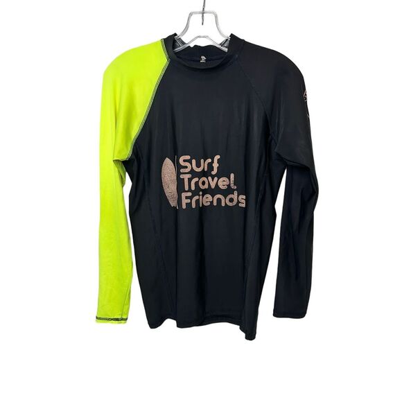 Casa de Olas Surf Travel Friends Rash Guard Long Sleeve UV Protection size m - Picture 2 of 5